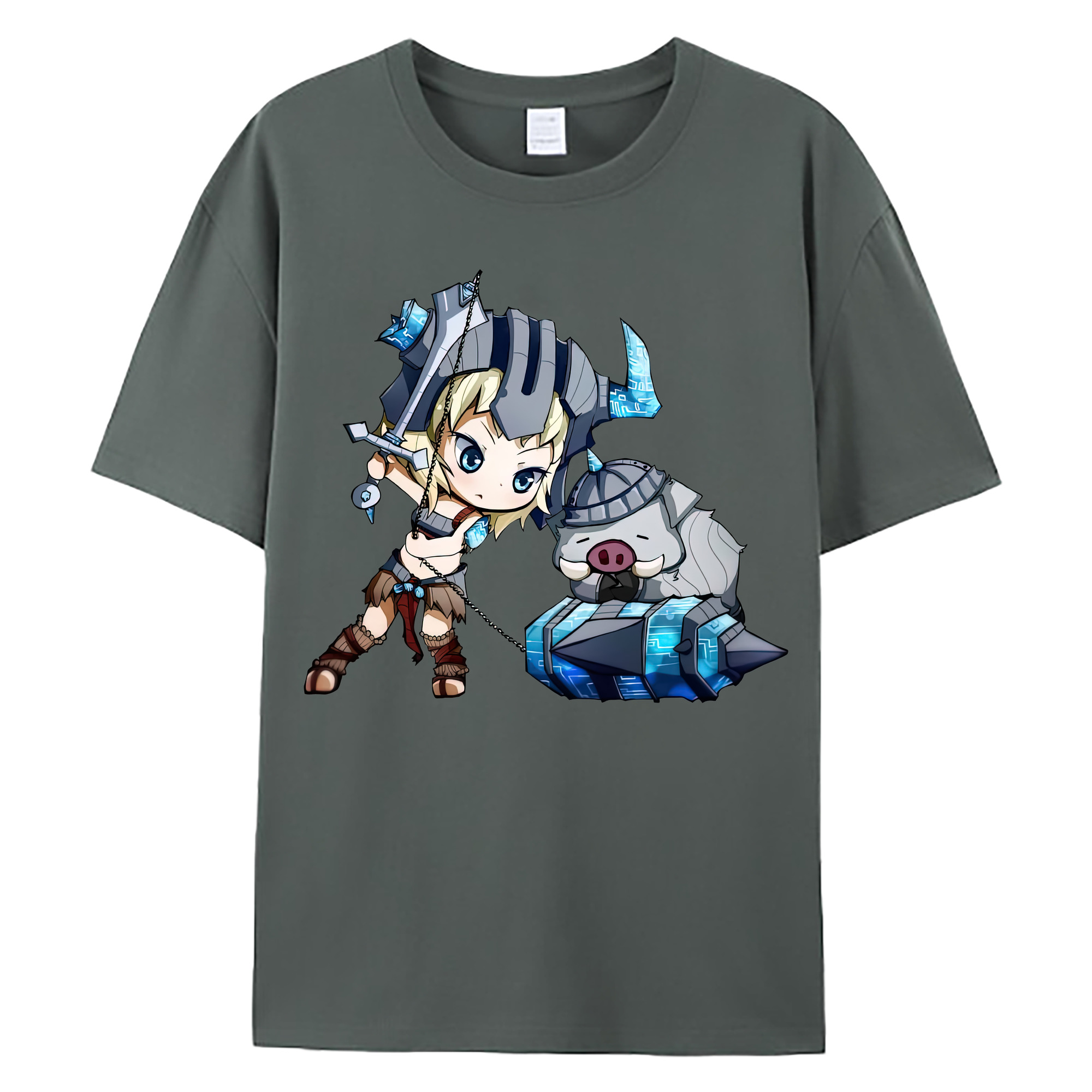 （画像用） リーグ・オブ・レジェンド League of Legends LOL 綿100％ メンズ半袖Tシャツ｜肌触りやわらか＆通気性